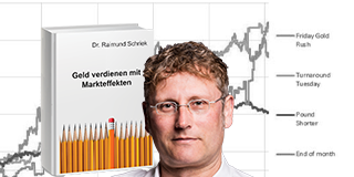Dr Raimund Schriek schreibt über Geld verdienen mit Markteffekten.